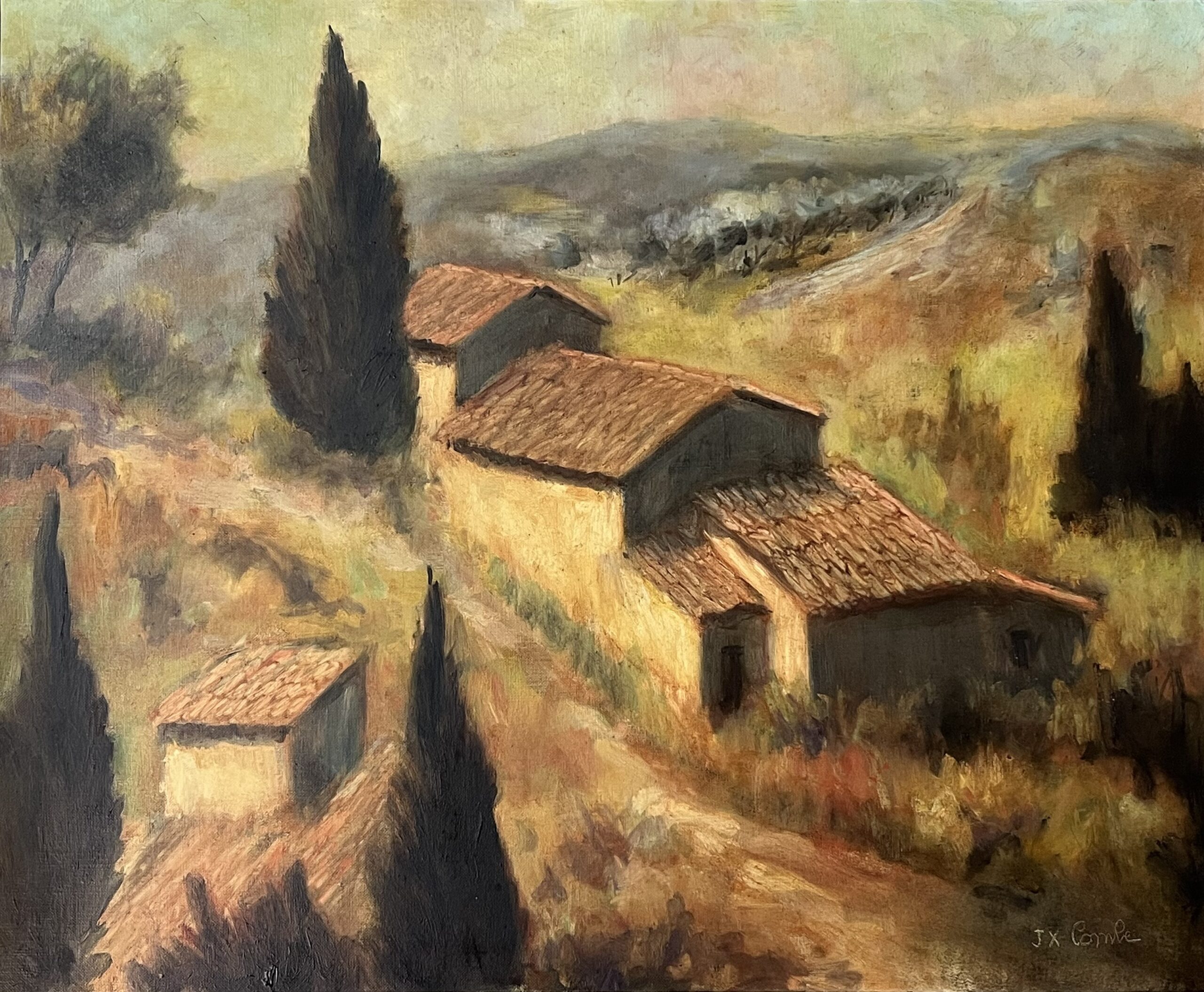 Mas vers le Barroux