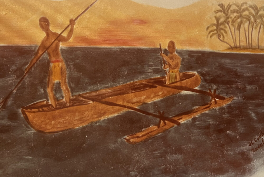 Pirogue.